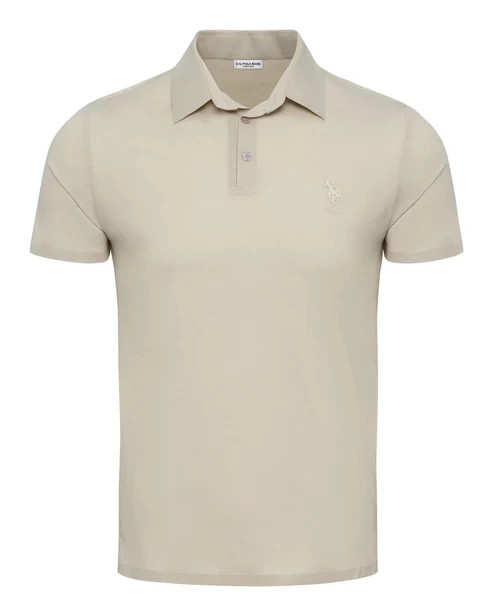 USPA Men's Textured DHM Polo