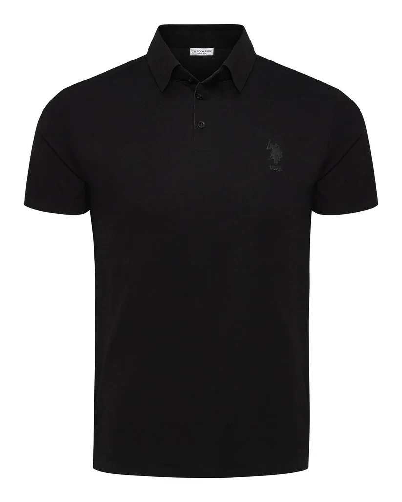 USPA Men's Textured DHM Polo